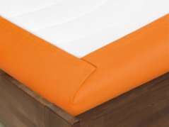 Bavlněné prostěradlo - oranžové - plachta