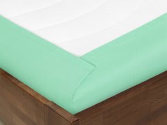 Bavlněné prostěradlo - mintové - plachta