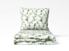 Bavlněné povlečení - zelené listy