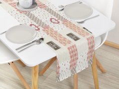 Bavlněný běhoun Terra - Home patchwork
