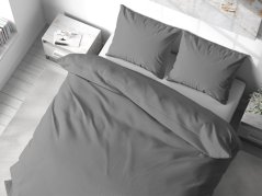 Lněné povlečení - tmavě šedé