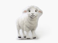 Polštář 3D ovečka - 30x38 cm