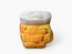 Polštář 3D pivo - 29x31 cm