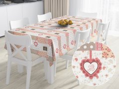 Hranatý bavlněný ubrus Terra - Home patchwork