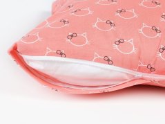 Bavlněný povlak na polštář – kočka Kitty
