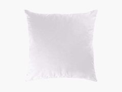Hladký polštář standard - 50x50 cm