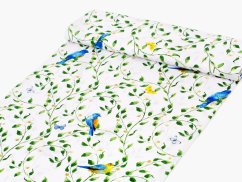 Bavlněné povlečení - barevní ptáčci