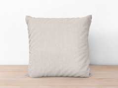 Bavlněný povlak na polštář - chambray beige