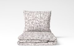 Bavlněné povlečení - obličeje