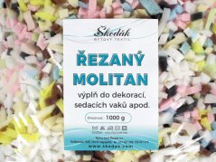 Řezaný molitan – výplň – 1 kg