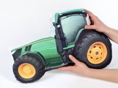 Polštář 3D traktor - 51x33 cm