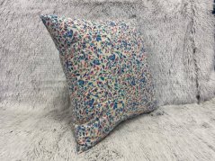 Bavlněný povlak na polštář - geometrické tvary - tyrkysové