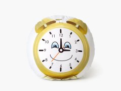 Polštář 3D budík - 31x31 cm