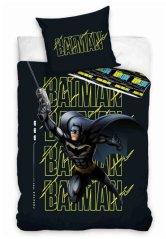 Dětské bavlněné povlečení BATMAN TEMNÝ RYTÍŘ 140x200 Dětské bavlněné povlečení BATMAN TEMNÝ RYTÍŘ 140x200