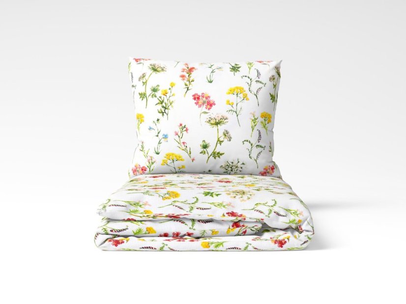 Saténové povlečení - kvetoucí jaro