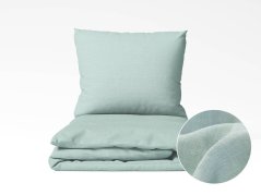Lněné povlečení - mintové