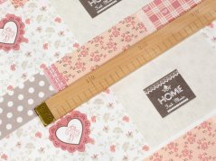 Hranatý bavlněný ubrus Terra - Home patchwork