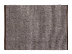 Bavlněné rolovací prostírání - hnědý melír - 33x48 cm