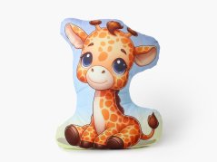 Polštář 3D žirafa - 40x30 cm