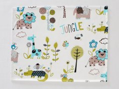 Bavlněné prostírání - zelená jungle
