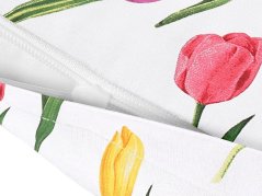 Bavlněný povlak na polštář – tulipány