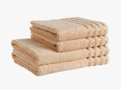 Bambusový ručník / osuška - béžová