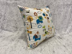 Dětský bavlněný povlak na polštář - oranžová jungle