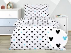 Dětské bavlněné povlečení – Mickey mouse tyrkys