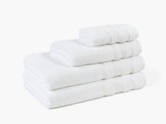 Luxusní froté ručník / osuška - bílá