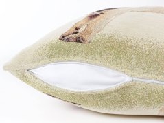 Povlak na polštář - Gobelín - mops - 45x45 cm